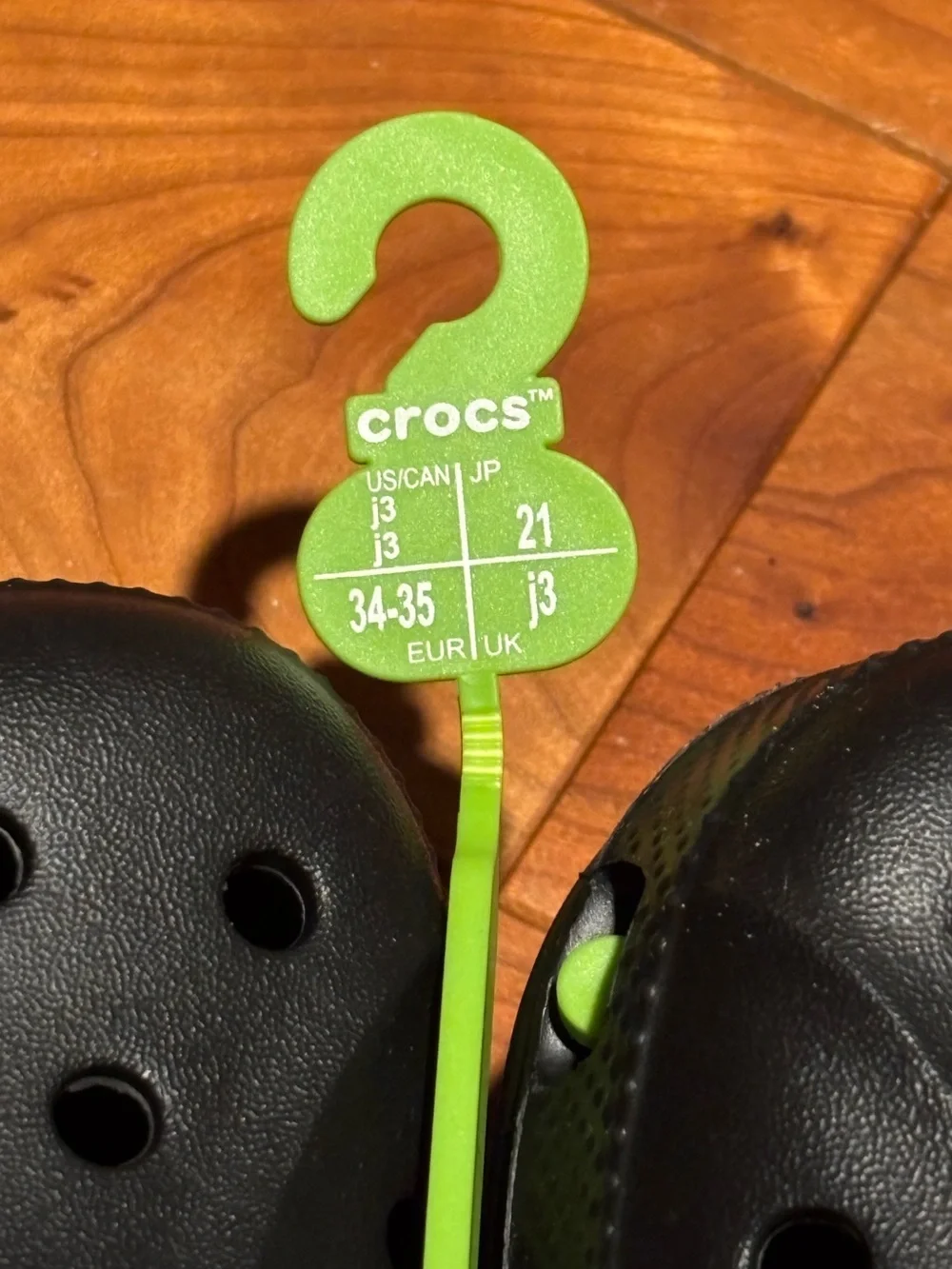 CROCS Kids Black Classic Clogs